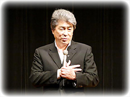 在宅医療をすすめる講演会の模様